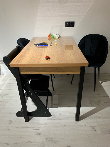 Стол Оригон навара / черный матовый фото покупателя 47