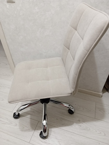 Компьютерное кресло One флок серый 29 фото покупателя 16