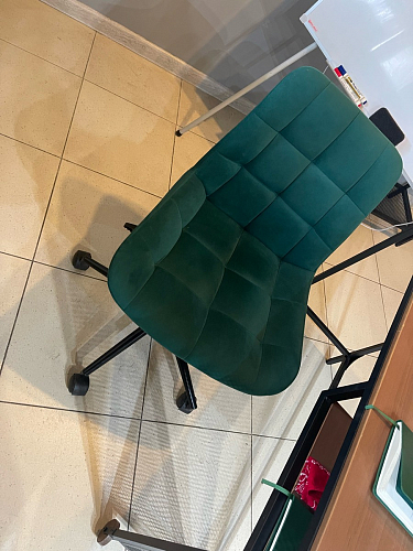 Компьютерное кресло Честер экокожа бежевая / белый фото покупателя 6