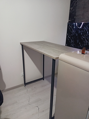 Барная стойка Дилан Лофт 120х60х110 бетон фото покупателя 142