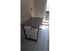 Стол Лота Лофт 140 25 мм юта / белый матовый фото покупателя 562