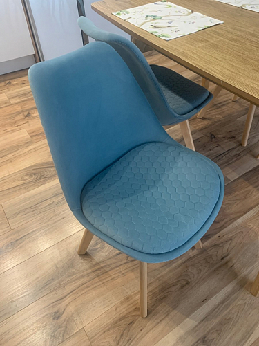 Деревянный стул Bonuss light gray / wood фото покупателя 21