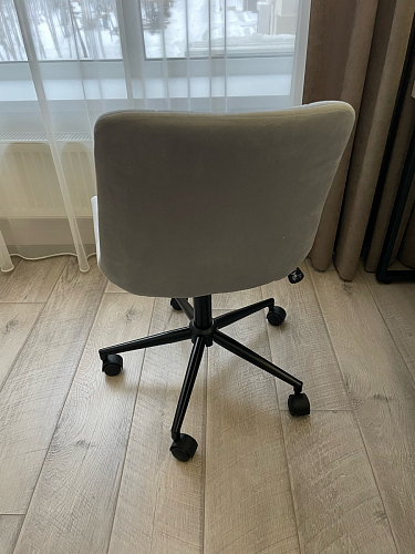 Компьютерное кресло Честер экокожа бежевая / белый фото покупателя 61