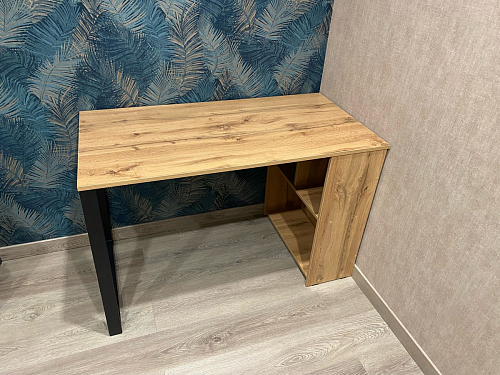 Письменный стол Битти Лофт 116х60х75 дуб вотан / белый матовый фото покупателя 112