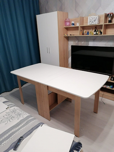 Стол обеденный раздвижной СтК7 венге фото покупателя 67