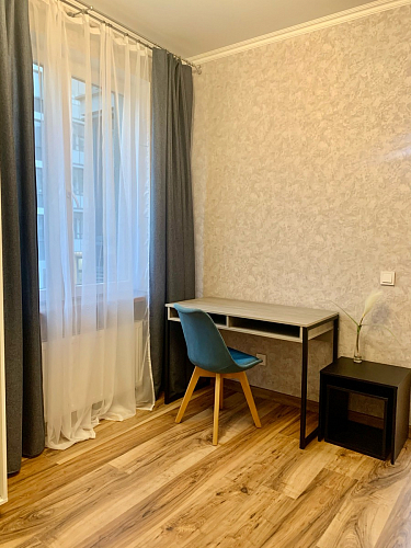 Письменный стол Леон Лофт черный матовый / дуб вотан фото покупателя 43