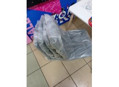 Стул на металлокаркасе Чилли синяя ткань / белый фото покупателя 508