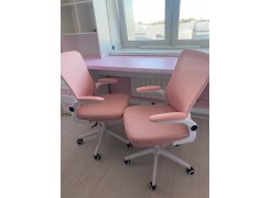 Компьютерное кресло Konfi blue / white фото покупателя 46