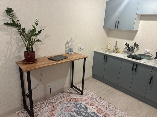 Барная стойка Дилан Лофт 120х60х90 бетон фото покупателя 163