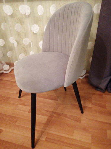 Стул на металлокаркасе Gabi-1 wine red / black фото покупателя 837