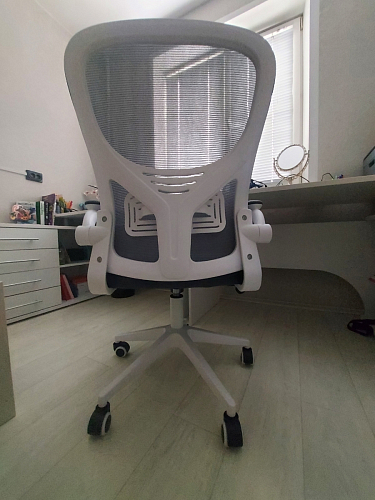 Компьютерное кресло Konfi dark gray / pink / white фото покупателя 22