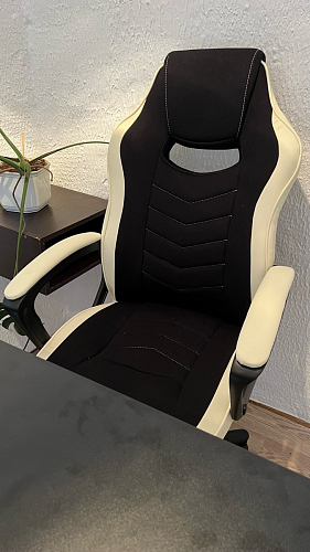 Компьютерное кресло Gamer черное / серое фото покупателя 75