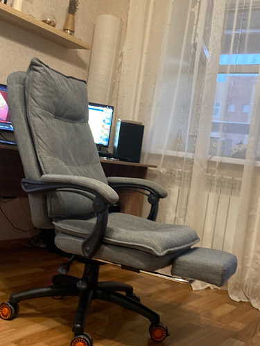 Компьютерное кресло Rapid голубое фото покупателя 164