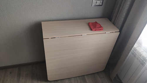 Стол обеденный раздвижной СтК7 дуб молочный фото покупателя 133