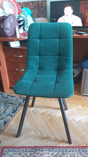 Комплект стульев Чилли 2 шт бежевый / черный фото покупателя 735