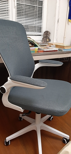 Компьютерное кресло Konfi dark gray / pink / white фото покупателя 49