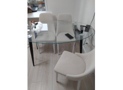 Стул на металлокаркасе Kora gray / black фото покупателя 386