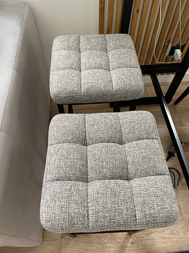 Барный стул Лофт линкольн белый / белый матовый фото покупателя 294