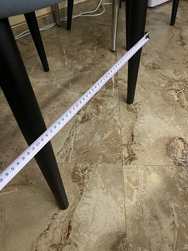 Стул на металлокаркасе Kora beige / black фото покупателя 247