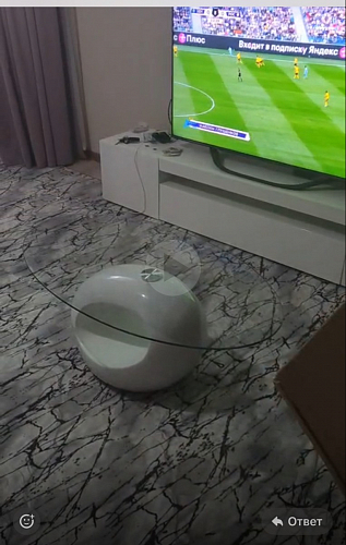 Журнальный столик Orfeo 110х60х43 white фото покупателя 2