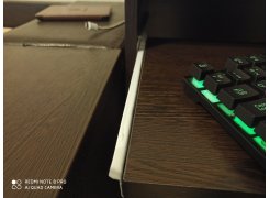 Компьютерный стол Джаз-24 левый белый фото покупателя 42