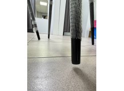 Стул на металлокаркасе Вейв светло-серый (hl 63) / 10К черный каркас фото покупателя 247