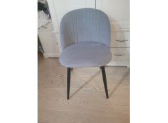 Стул на металлокаркасе Gabi 1 gray / black фото покупателя 816