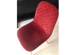 Стул на металлокаркасе Dabl wine red фото покупателя 141