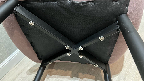 Стул на металлокаркасе Seda beige фото покупателя 14