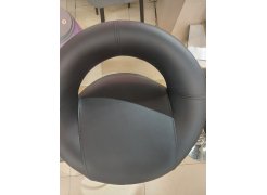 Барный стул Oazis gray fabric / chrome из шоурума 1