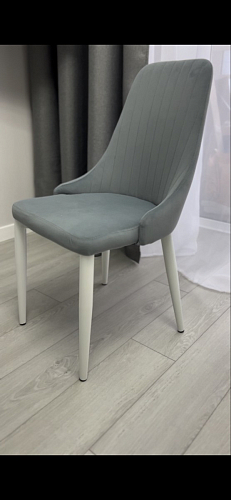 Стул на металлокаркасе Kora dark gray / black фото покупателя 414