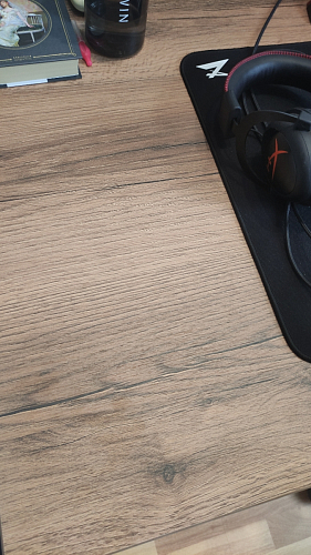 Деревянный стол Лота Лофт 140х80 черный матовый / бетон светлый фото покупателя 195