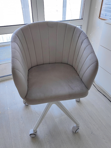 Компьютерное кресло Тибо сиреневый фото покупателя 18