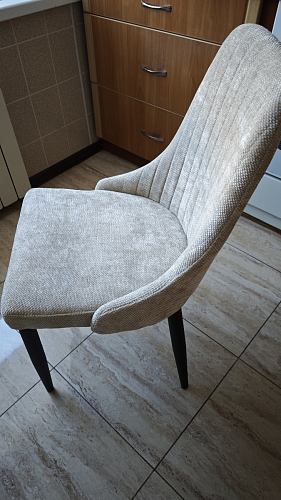 Стул на металлокаркасе Kora dark gray / black фото покупателя 405