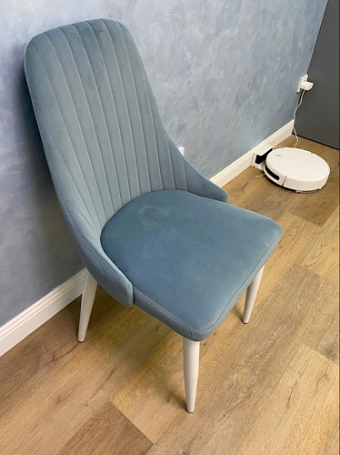 Стул на металлокаркасе Kora dark gray / black фото покупателя 288