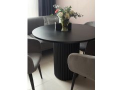 Деревянный стол Барел 89 белый / золото фото покупателя 15