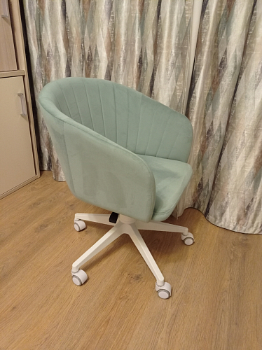 Компьютерное кресло Тибо 01 светло-коричневый / черный фото покупателя 61