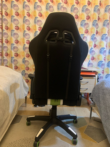 Компьютерное кресло Prime черное / синее фото покупателя 21