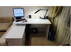 Компьютерный стол с тумбой КСТ-109 тумба слева фото покупателя 93