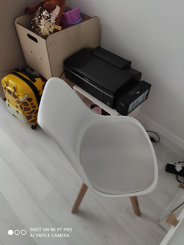 Стул Bonuss blue / wooden legs фото покупателя 117