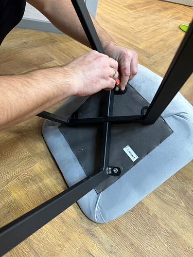 Комплект стульев Чилли 2 шт бежевый / черный фото покупателя 222