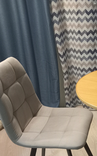 Стул на металлокаркасе Чилли темно-серый / черный каркас фото покупателя 303