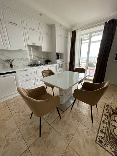 Стул на металлокаркасе Slam dark beige фото покупателя 8