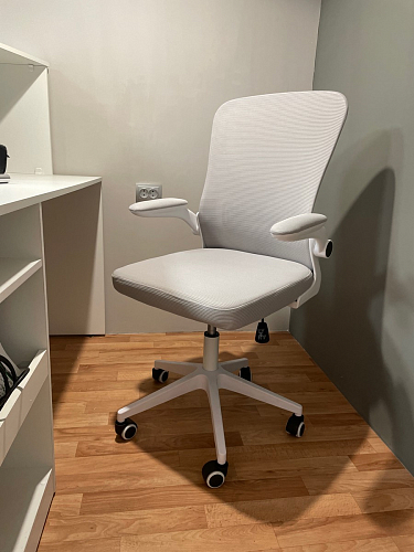 Компьютерное кресло Konfi dark gray / pink / white фото покупателя 301