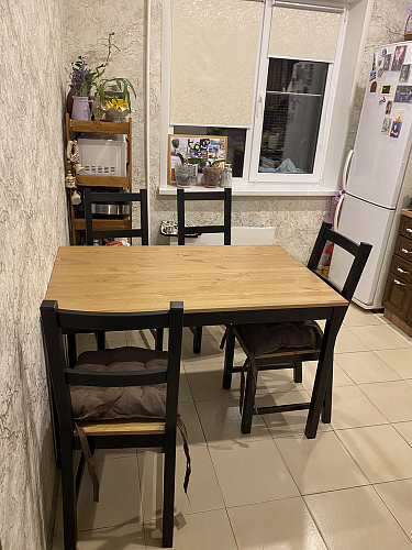 Обеденная группа Sonata/Соната антик / графит фото покупателя 60