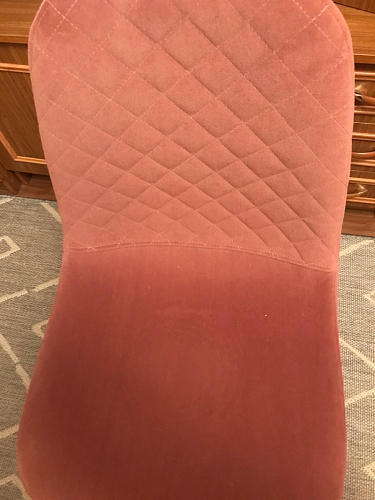 Стул на металлокаркасе Dabl wine red фото покупателя 121