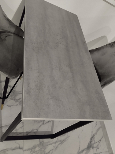 Барная стойка Дилан Лофт 120х40х90 бетон светлый фото покупателя 76