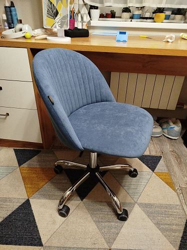 Компьютерное кресло Melody бирюзовое фото покупателя 164