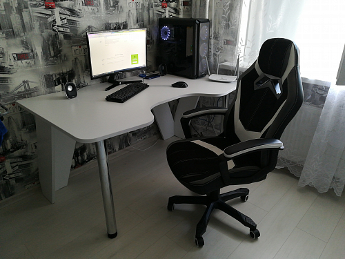 Компьютерный стол КСТ-116 белый фото покупателя 29