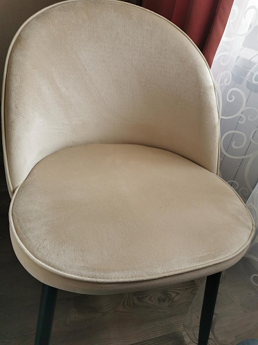 Стул на металлокаркасе Dodo blue фото покупателя 115